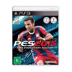 Jogo PES 2015 Pro Evolution Soccer 2015 PS3 Fisico Seminovo