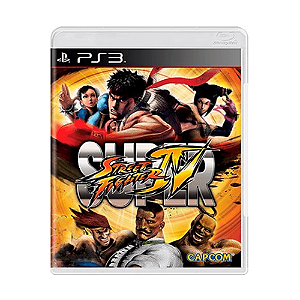 Jogo Super Street Fighter IV PS3 Físico Original (Seminovo)