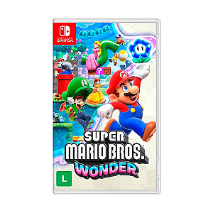 Jogo Super Mário Bros Wonder Nintendo Switch Físico Seminovo