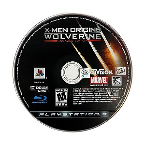 Jogo X-men Origins Wolverine PS3 (Seminovo) Somente Disco