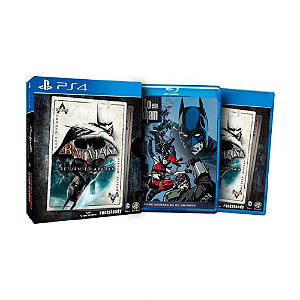 Jogo Batman Return Arkham Filme Assalto Arkham PS4 Seminovo
