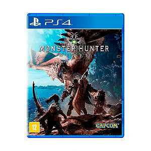 Jogo Monster Hunter World PS4 Mídia Física Original Seminovo