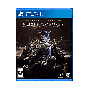 Jogo Sombras da Guerra PS4 Mídia Física Original (Seminovo)