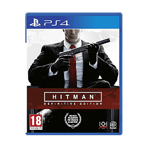 Jogo Hitman Definitive Edition PS4 Físico Original Seminovo