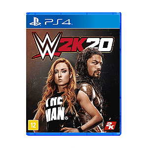 Jogo WWE 2K20 PS4 Mídia Física Original (Seminovo)