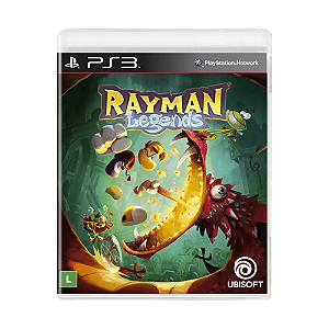 Jogo Rayman Legends PS3 Mídia Física Original (Seminovo)
