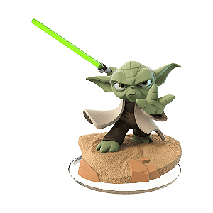Boneco Yoda Light Fx Disney Infinity 3.0 (Seminovo)
