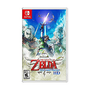 Jogo Zelda Skyward Sword HD Nintendo Switch Físico Seminovo