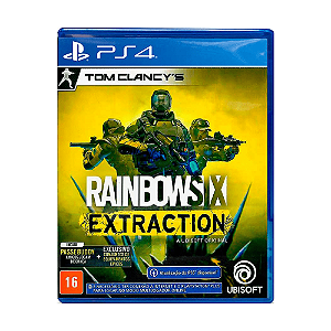 Jogo Tom Clancy's Rainbow Six Extraction PS4 Físico Seminovo