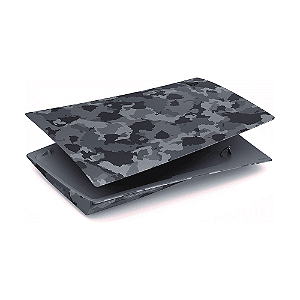 Tampa do PS5 Mídia Física Gray Camouflage Sony PS5 Seminovo