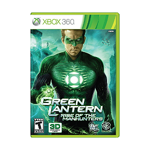 Jogo Lanterna Verde Rise of the Manhunters Xbox 360 Seminovo