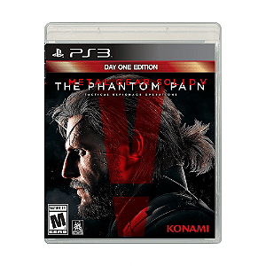 Jogo Metal Gear Solid V The Phantom Pain PS3 Físico Seminovo