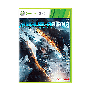 Jogo Metal Gear Rising Revengeance Xbox 360 Físico Seminovo