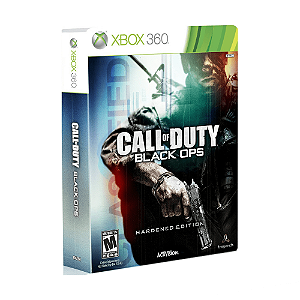 Jogo Call of Duty Black Ops Hardened Edit. Xbox 360 Seminovo