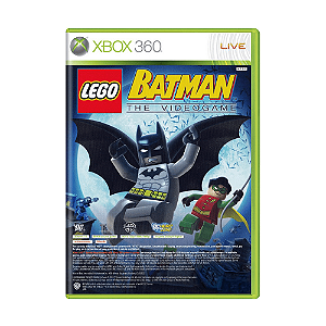 Jogo Lego Batman The Videogame + Pure Xbox 360 (Seminovo)