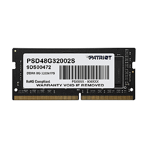 Memória Ram DDR4 8GB 3200Mhz (Notebook) - Patriot SIGnature