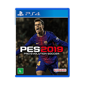 Jogo PES 2019 PS4 Mídia Física Original (Seminovo)