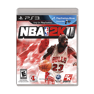 Jogo NBA 2K11 PS3 Mídia Física Original (Seminovo)