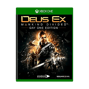 Jogo Deus Ex Mankind Divided Xbox One Físico (Seminovo)