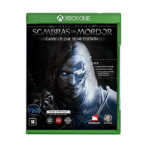 Jogo Sombras de Mordor GOTY Xbox One Mídia Física (Seminovo)