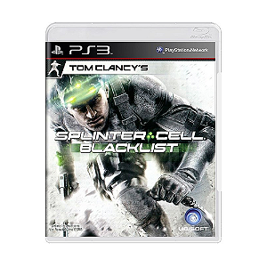 Jogo Tom Clancy's Splinter Cell Blacklist PS3 (Seminovo)