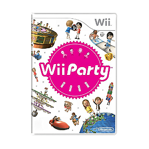 Jogo Wii Party Nintendo Wii Mídia Física Original (Seminovo)