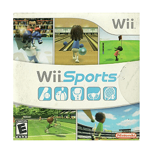 Jogo Wii Sports Nintendo Wii Mídia Física Original Seminovo
