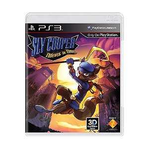 Jogo Sly Cooper Thieves in Time PS3 Físico Original Seminovo