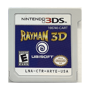 Jogo Rayman 3D 3DS Somente Cartucho Original (Seminovo)