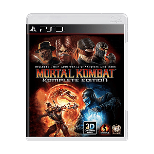 Jogo Mortal Kombat Komplete Edition PS3 Original (Seminovo)