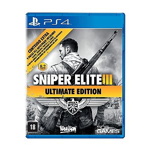 Jogo Sniper Elite III Ultimate Edition PS4 Físico (Seminovo)