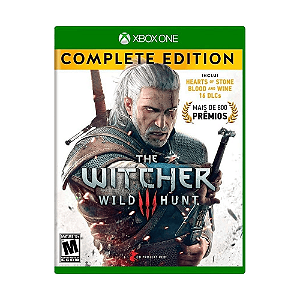 Jogo The Witcher 3 Wild Hunt Complete Ed. Xbox One Fisíco