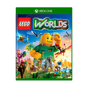 Jogo Lego Worlds Xbox One Mídia Física Original (Seminovo)