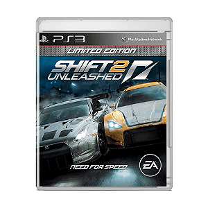 Jogo Shift 2 Unleashed Limited Edition PS3 Original Seminovo