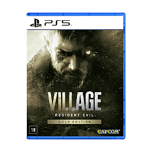 Jogo Resident Evil Village Gold Edition PS5 Físico Original