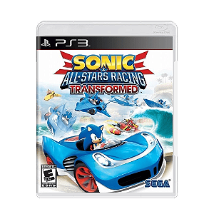 Jogo Sonic e All Stars Racing Transformed PS3 (Seminovo)