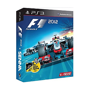 Jogo Formula 1 2012 F1 2012 + Filme Senna PS3 (Seminovo)