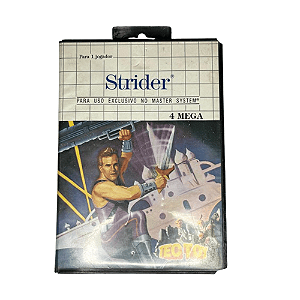 Jogo Strider Master System Mídia Física Original (Seminovo)
