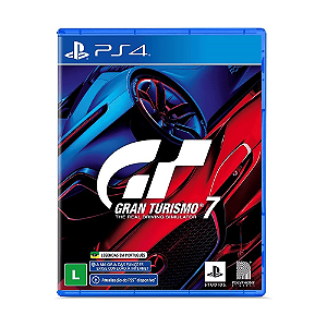 Jogo Gran Turismo 7 PS4 Mídia Física Original (Seminovo)