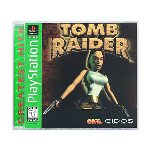 Jogo Tomb Raider Hits PS1 Mídia Física Original (Seminovo)