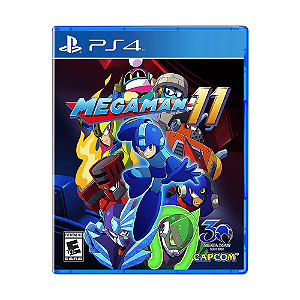 Jogo Megaman 11 PS4 Mídia Física Original (Seminovo)