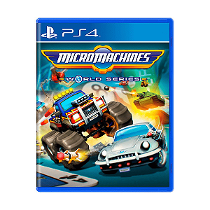 Jogo Micromachines World Series PS4 Físico Original Seminovo