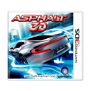 Jogo Asphalt 3D Nintendo 3DS Mídia Fisica (Seminovo)
