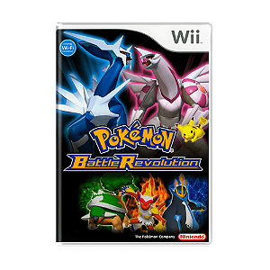 Jogo Pokémon Battle Revolution Nintendo Wii Físico Seminovo