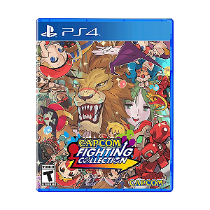Jogo Capcom Fighting Collection PS4 Físico Original Lacrado
