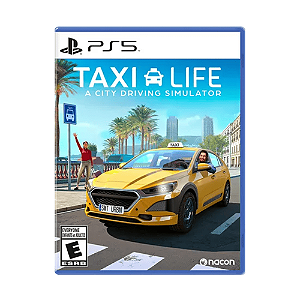 Jogo Taxi Life A City Driving Simulator PS5 Físico Original