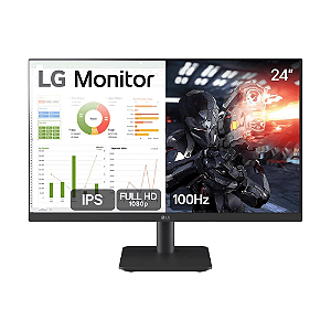 Monitor 24" Gamer Full HD 100Hz HDMI 24MS500 - LG