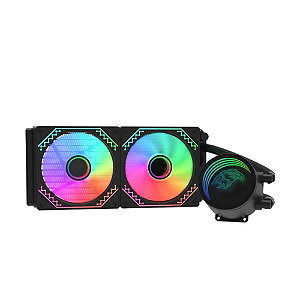 Water Cooler K-Mex Wac7 Infinite Space Preto 240MM ARGB