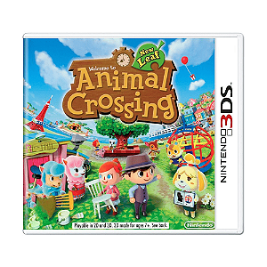 Jogo Nintendo Animal Crossing New Leaf 3DS Físico (Seminovo)