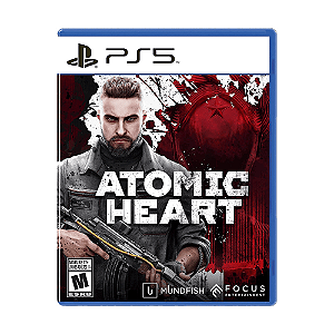 Jogo Atomic Heart PS5 Mídia Física Original (Lacrado)